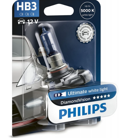 Philips HB3/9005 12V 60W Diamond Vision 5000K 1τμχ