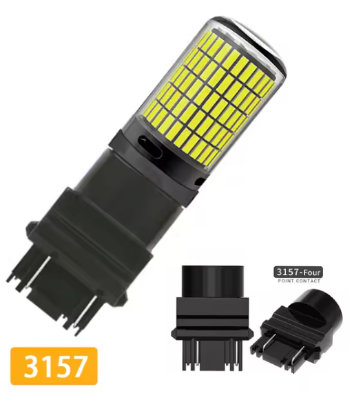 Λάμπες LED Canbus T25 διπολικη -2τμχ σε χρωμα Λευκο