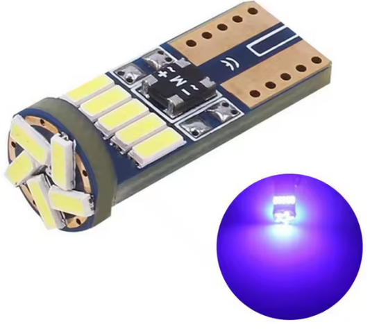 Λάμπα LED T10 CANBUS– 6W /300Lm/ΜΠΛΕ 1τμχ