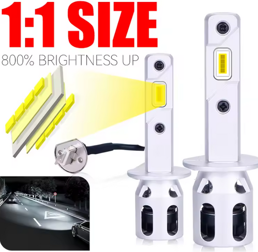 Λάμπες LED H1 CANBUS– 4500Lm/ΛΕΥΚΟ 6000K 2τμχ