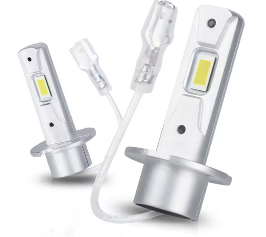 H3 LED Λάμπες Αυτοκινήτου 12000lm/6500k/60W- Υψηλή Φωτεινότητα, Μακροχρόνια Απόδοση & Εύκολη Εγκατάσταση-2τμχ