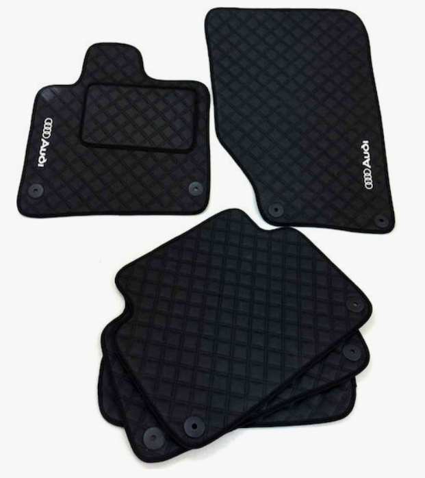 Χειροποίητα Πατάκια Αυτοκινήτου Μαρκε 3Lines από Δερματίνη – Με Logo, Κουμπώματα & Αντιολισθητικό Υπόστρωμα (Σετ4/5 Τμχ) Χειροποίητα Πατάκια Αυτοκινήτου Μαρκε 3Lines από Δερματίνη – Με Logo, Κουμπώματα & Αντιολισθητικό Υπόστρωμα (Σετ4/5 Τμχ)