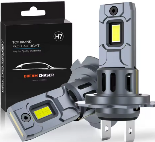 LED Λάμπες H7/6500K/20000LM CANBUS- Υψηλή Φωτεινότητα & Εύκολη Εγκατάσταση-2tmx