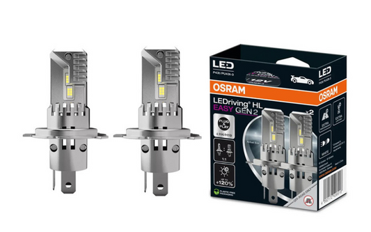 Λάμπες LED H4/H19 Osram LEDriving Gen2 6500K - Σετ 2τμχ