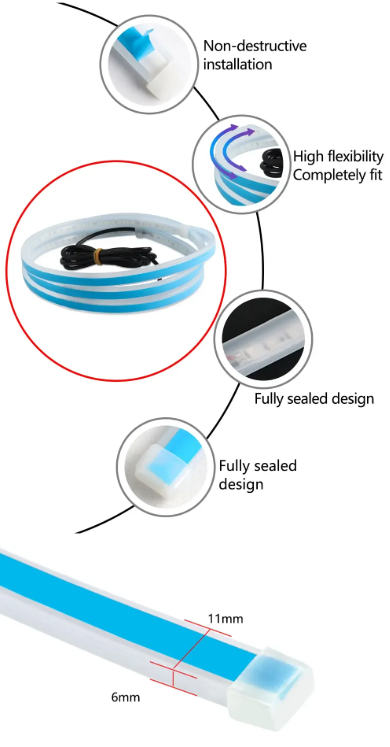 Δυναμική LED Λωρίδα Φωτισμού DRL Αυτοκινήτου 150cm –Φωτα Ημέρας με Εφέ Σάρωσης-ΜΠΛΕ ΠΑΓΟΥ 8000Κ Δυναμική LED Λωρίδα Φωτισμού DRL Αυτοκινήτου 150cm –Φωτα Ημέρας με Εφέ Σάρωσης-ΜΠΛΕ ΠΑΓΟΥ 8000Κ