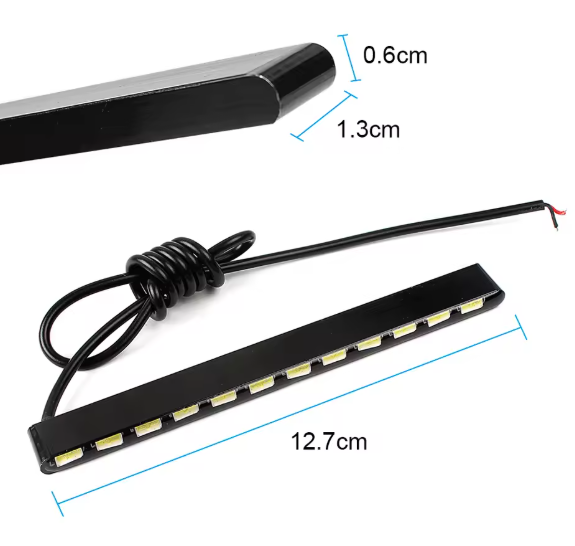 LED DRL LED 12V – Αδιάβροχη Λωρίδα Φωτισμού Ημερήσιας Λειτουργίας Αυτοκινήτου με Αλουμινένιο Σώμα – Λευκό Φως 6000K/2τμχ LED DRL LED 12V – Αδιάβροχη Λωρίδα Φωτισμού Ημερήσιας Λειτουργίας Αυτοκινήτου με Αλουμινένιο Σώμα – Λευκό Φως 6000K/2τμχ