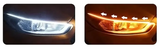Flexible LED DRL -Φωτα ημέρας με Δυναμικό Φλας – Λευκό/Κίτρινο – 12V Flexible LED DRL -Φωτα ημέρας με Δυναμικό Φλας – Λευκό/Κίτρινο – 12V