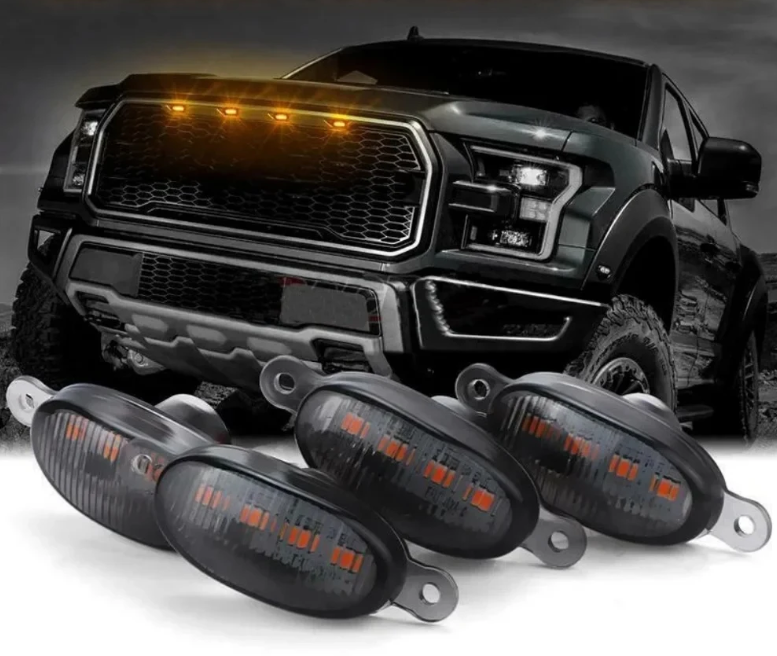 LED Φώτα Γρίλιας Αυτοκινήτου DRL- 12V – Universal, Πορτοκαλί , Αδιάβροχα, 4 Τμχ LED Φώτα Γρίλιας Αυτοκινήτου DRL- 12V – Universal, Πορτοκαλί , Αδιάβροχα, 4 Τμχ