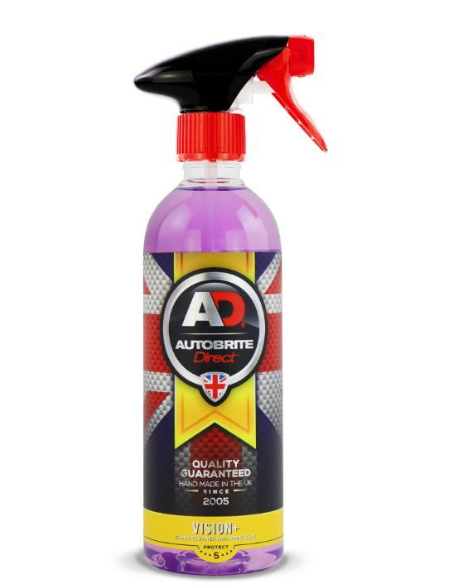 AUTOBRITE DIRECT Καθαριστικό Τζαμιών με Βροχοαπωθητική Προστασία - Vision+ Glass Cleaner Repellent 500ml