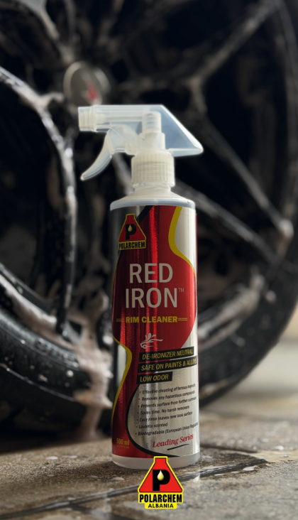 POLARCHEM RED IRON Καθαριστικό Ζαντών & Αφαίρεσης Σιδήρου 500ml