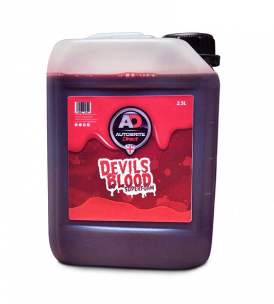 AUTOBRITE Devil's Blood Snow Foam – Αφρός Πρόπλυσης pH Neutral 2.5L