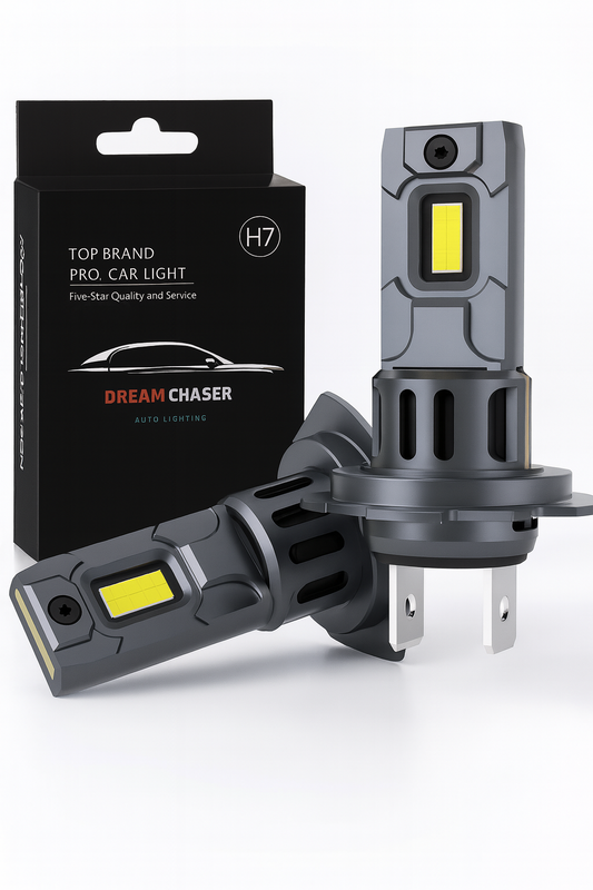 LED Λάμπες H7/6500K/20000LM CANBUS- Υψηλή Φωτεινότητα & Εύκολη Εγκατάσταση-2τμχ