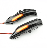 Φλας Dynamic Led για FORD FIESTA MK8 /FORD PUMA MK2-2τμχ SMOKED