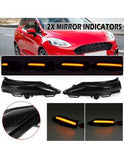 Φλας Dynamic Led για FORD FIESTA MK8 /FORD PUMA MK2-2τμχ SMOKED