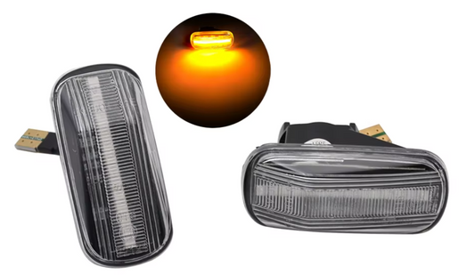 Φλας Led Dynamic για Honda 2 Τμχ ΔΙΑΦΑΝΟ
