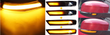 Φλας Dynamic Led για Ford Focus Mk2/Mk3-Mondeo Mk4  SMOKED 2τμχ