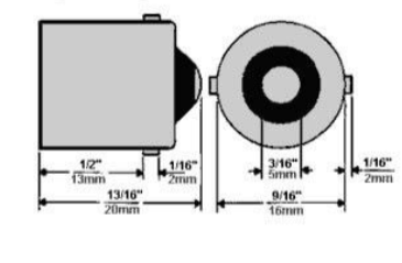 NORMA, Λάμπα 12V 21W BA15s