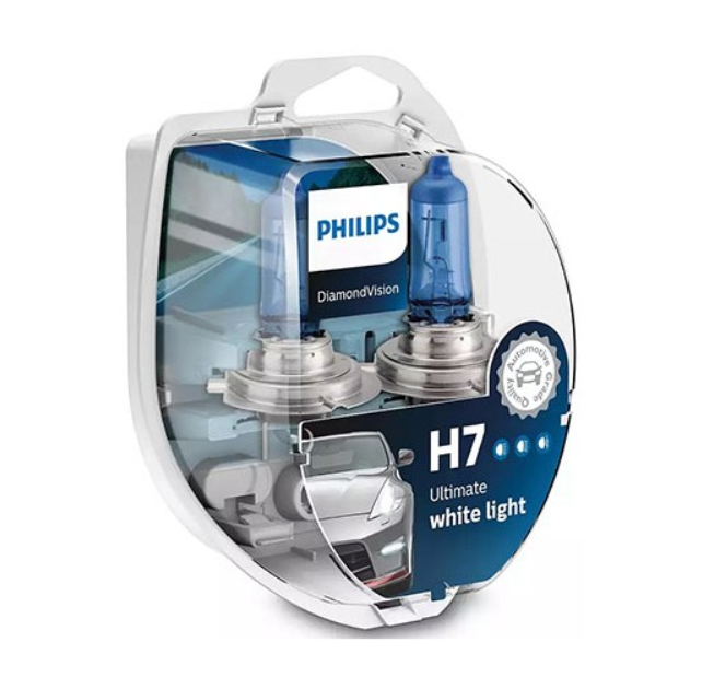 Philips H7 12V 55W Diamond Vision 5000K set