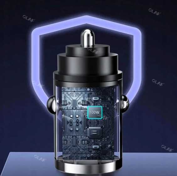 Φορτιστής Αυτοκινήτου Olaf Mini 100W