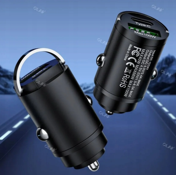 Φορτιστής Αυτοκινήτου Olaf Mini 100W