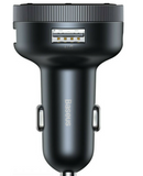 Baseus Fm Transmitter Αυτοκινήτου με Bluetooth/AUX/USB/MicroSD Γρήγορης Φόρτισης