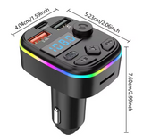 FM Transmitter με Bluetooth/TFcard/USB/Type - Αυτοκινήτου