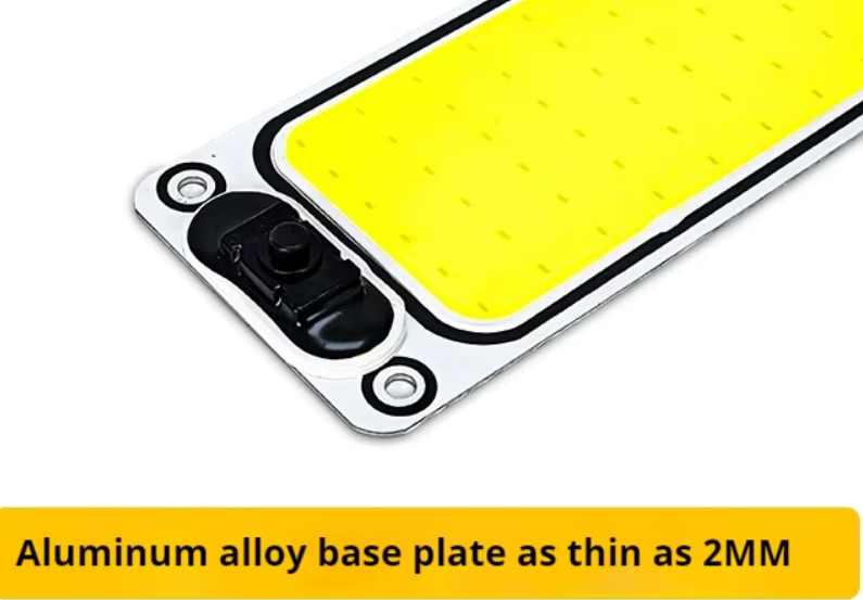 Πλαφονιέρα LED με 54 COB LED 12-85V και διακόπτη