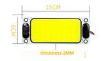 Πλαφονιέρα LED με 54 COB LED 12-85V και διακόπτη