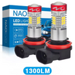 Λάμπες Led NAOEVO 9005/HB3 για προβολείς ομίχλης -2τμχ
