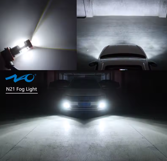 Λάμπες Led NAOEVO 9005/HB3 για προβολείς ομίχλης -2τμχ