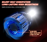 NOVSIGHT LED HB3/9005- 12V/24V-72W/10000LM/6000K