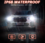 NOVSIGHT LED H3 12V/24V-72W/10000LM/6000K