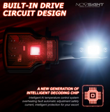NOVSIGHT LED H7 12V/24V-72W/10000LM/6000K