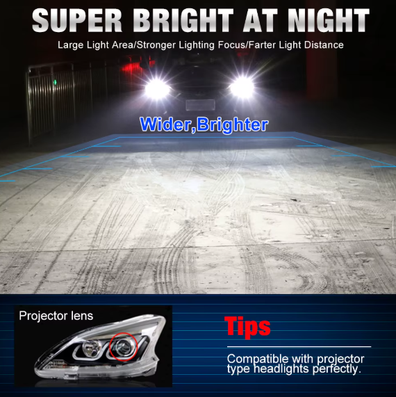 TOAUTO LED 3D H7 FULL CANBUS 12V/100W/16000LM/6000K