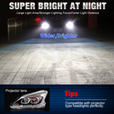 TOAUTO LED 3D H7 FULL CANBUS 12V/100W/16000LM/6000K