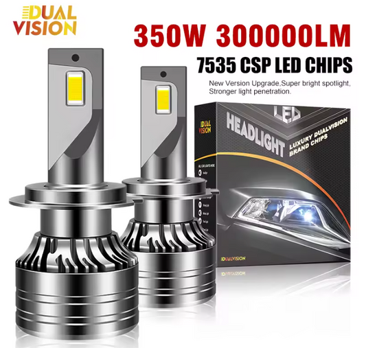 Dualvision H4 led λαμπες 10.000Lm/6000K
