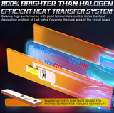Dualvision H7 led λαμπες 10.000Lm/6000K