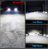 Dualvision K5C H8/H11/H9 FULL CANBUS LED Λαμπες– 180W/60000LM/6000K