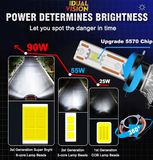 Dualvision K5C H1 LED Λαμπες– 180W/60000LM/6000K