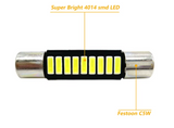 Λαμπα Led τύπου Festoon mini 29mm C5W-1W/6000K-1τμχ