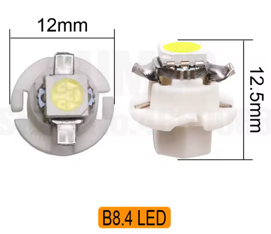 Λαμπα Led τύπου T5 B8.4D Λευκο -0.2W/6000K-1τμχ