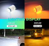 Λάμπες  LED Canbus BAU15S -2τμχ σε χρωμα ΠΟΡΤΟΚΑΛΙ