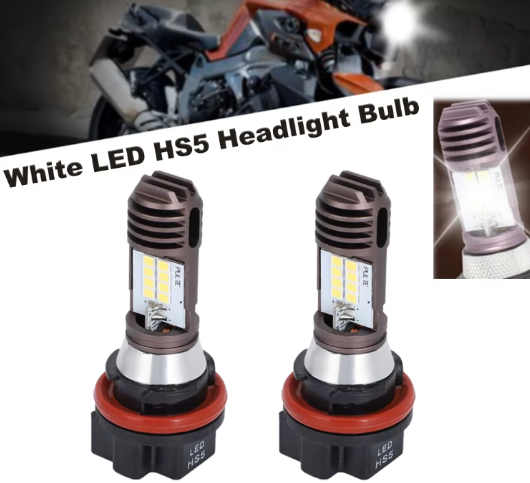 Λάμπα Μοτοσυκλέτας LED  HS5 8.5W/6500K ΛΕΥΚΟ/ 1τμχ
