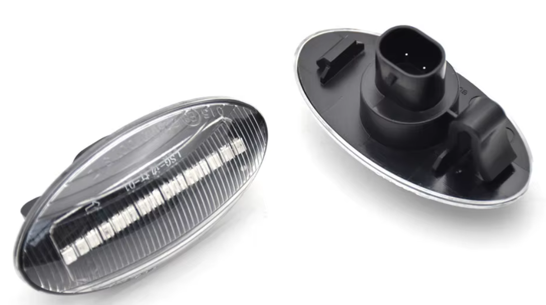 Φλας Led Dynamic για SUZUKI/OPEL/FIAT-2 Τμχ CRYSTAL