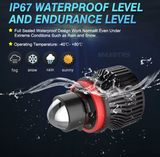 LED Projector Laser canbus λαμπες για Φώτα Ομίχλης Αυτοκινήτου H8/H9H11 -6000K – 20.000lm-2τμχ