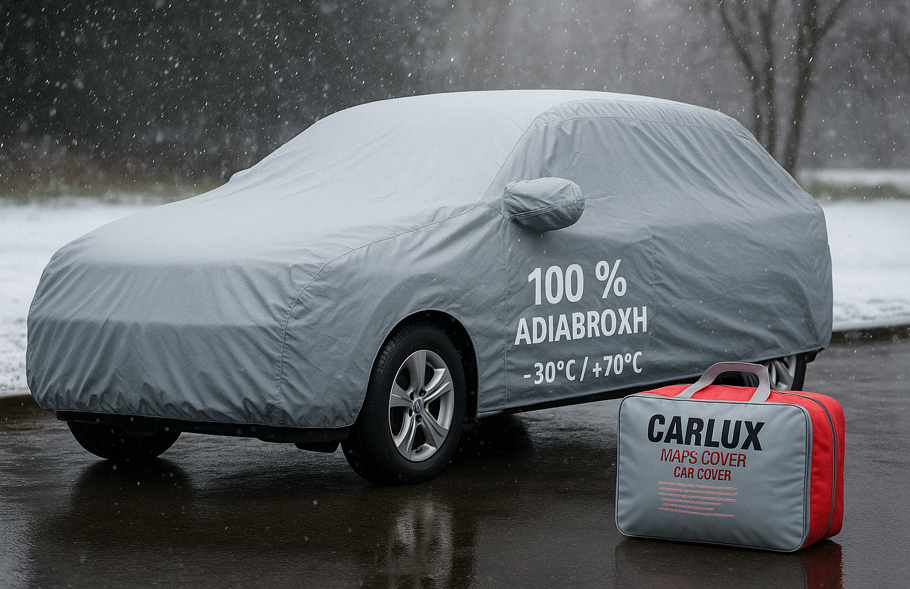Αδιάβροχη Κουκούλα Αυτοκινήτου Carlux – 100% Προστασία για Όλες τις Καιρικές Συνθήκες-ΜΕΓΕΘΟΣ CF3