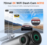 Κάμερα Αυτοκινήτου 70Mai M310 2K QHD με Φωνητικό Έλεγχο & 24ωρη Επιτήρηση
