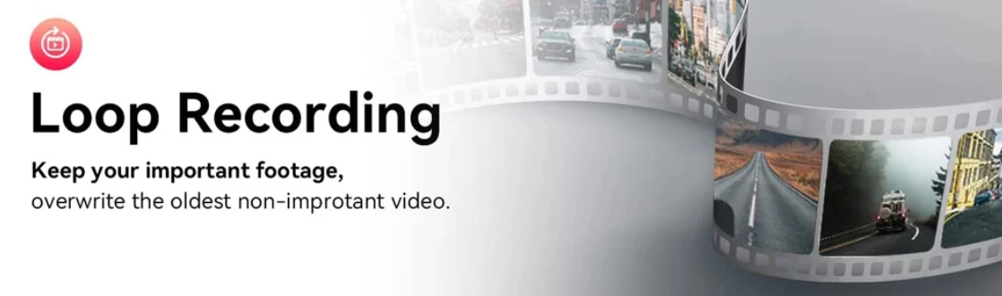 DVR Κάμερα Αυτοκινήτου 4K με CarPlay, Android Auto, GPS & WiFi – Καταγραφή & 24ωρη Παρακολούθηση