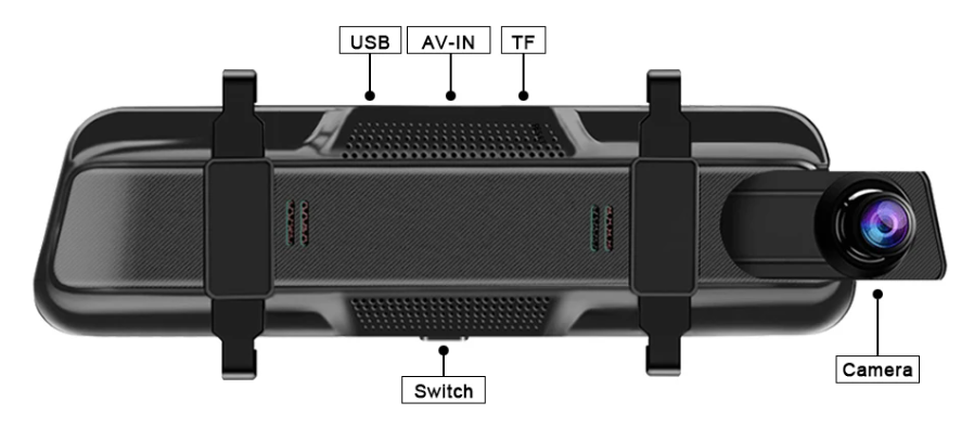 DVR Κάμερα Αυτοκινήτου 4K με CarPlay, Android Auto, GPS & WiFi – Καταγραφή & 24ωρη Παρακολούθηση