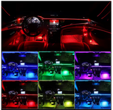LED Φωτισμός Αυτοκινήτου Ambient Light με Bluetooth & Αισθητήρα Ήχου